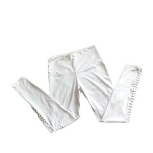 Nike Sculpt Hyper Tight Studio Leggings 7-8  Length White Size M